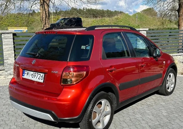 Suzuki SX4 cena 18999 przebieg: 158538, rok produkcji 2007 z Wschowa małe 106